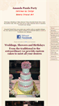 Mobile Screenshot of amandapandaparty.com